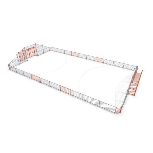 Campo da calcio per spazio pubblico - ARENA 3A - Inter System - modulabile per bambini piccoli