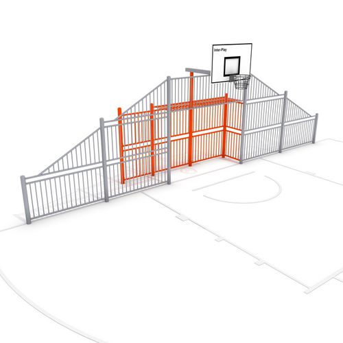 Campo da calcio per spazio pubblico - GATE 1 - Inter System - modulabile per bambini piccoli