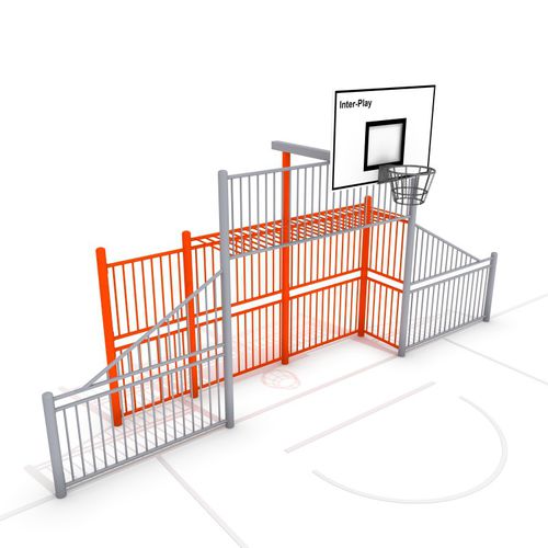 Campo da calcio per spazio pubblico - GATE 2 - Inter System - modulabile per bambini piccoli