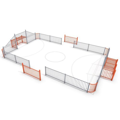 Impianto sportivo polivalente per parco giochi - ARENA 1A - Inter System - per enti locali