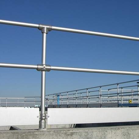 Raccordo in acciaio - L10-76 - Kee Safety - a gomito / dritto / a T