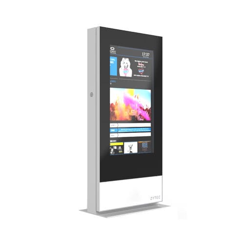 Totem pubblicitario - ZYTEC - PARTTEAM & OEMKIOSKS - con video monitor / LED / digitale