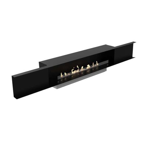 Camino con etanolo - FOYER TYPE N&deg;3 - Cheminées Bio Art Concept - a bioetanolo / da incasso / a parete