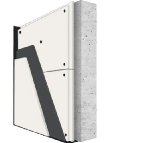 Pannello fonoisolante per muro - MUTE SYSTEM&trade; 63 - DECIBEL PLC - in espanso / altre forme / bianco