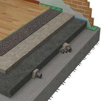 Sottofondo resiliente in rotoli - SYLWOOD - DECIBEL PLC - in sughero / in gomma / per parquet