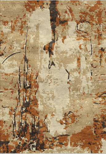 Tappeto contemporaneo - AMORY - The rug couture - a motivi / in fibra naturale / rettangolare