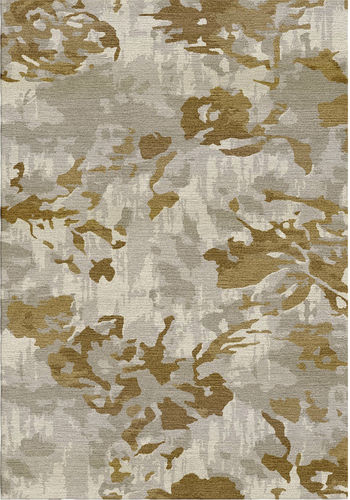 Tappeto contemporaneo - GEOTHIT - The rug couture - a motivi / in fibra naturale / rettangolare