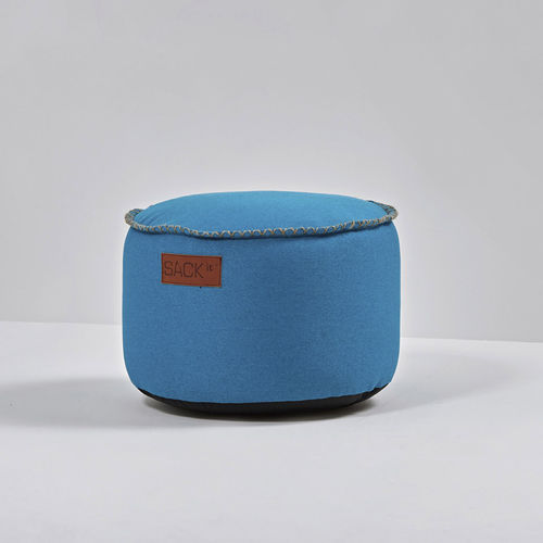Pouf contemporaneo - RETROIT : CANVAS - SACKit - in cotone / in poliestere / tondo