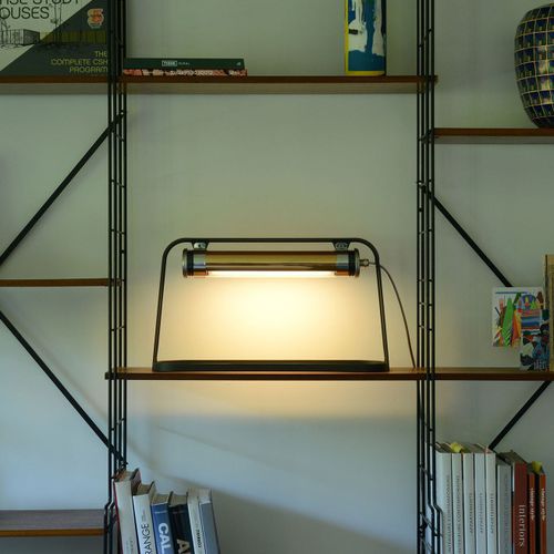 Lampada da tavolo - ASTRUP - Sammode Studio - in acciaio inossidabile / in alluminio anodizzato / in PMMA