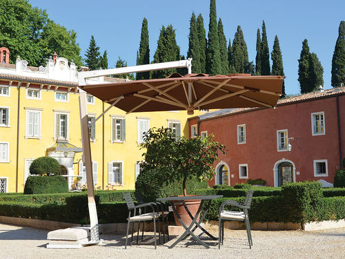 Ombrellone quadrato - De Luxe - Eredi di Pozza, IL PARCO - rettangolare / rotondo / laterale