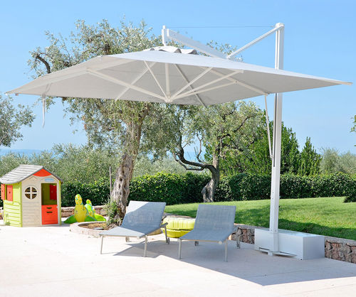 Ombrellone quadrato - Pratique Classic - Eredi di Pozza, IL PARCO - rettangolare / orientabile / laterale