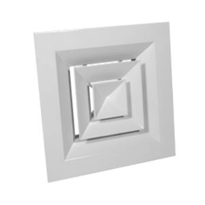 Diffusore d'aria da soffitto - NCD/NK/GCR/AK/AC/ITG/DKF/KHA SERIES - ALNOR Systemy Wentylacji Sp. z o.o. - sospeso / quadrato / rotondo
