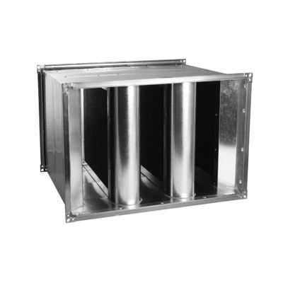 Baffle acustico in tessuto - SLC / K-SLC / K-SRC / K-SPC - ALNOR Systemy Wentylacji Sp. z o.o. - in acciaio galvanizzato / in lana minerale / da soffitto