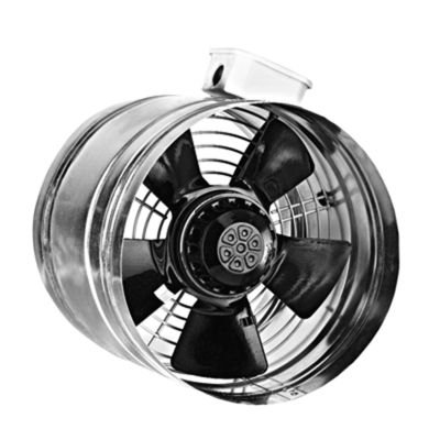 Ventilatore estrattore di fumo - BB / BORAX - ALNOR Systemy Wentylacji Sp. z o.o. - assiale / canalizzabile / a parete