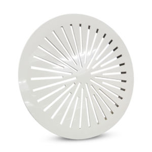 Diffusore d'aria da parete - PVC-NKSD-R - ALNOR Systemy Wentylacji Sp. z o.o. - rotondo / a fessura