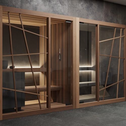 Sauna hammam - MIZUKI - Ki LIFE - per uso residenziale / contract / in legno