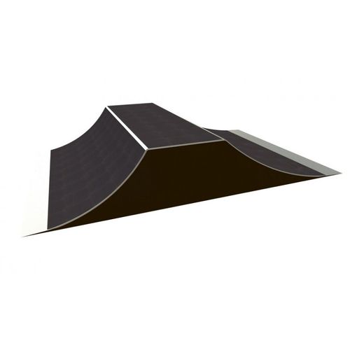 Rampa per skatepark per skatepark - JBX 01 100 - Tiptiptap - in asfalto / in calcestruzzo