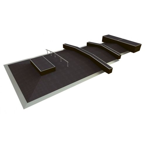 Fun box per skatepark - SFB 01 - Tiptiptap
