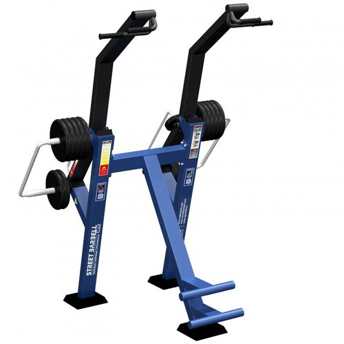 Attrezzo per bodybuilding trazione al pulley - MB 7.37 / MB 7.38 - Tiptiptap - da esterno
