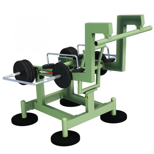 Attrezzo per bodybuilding squat - MB 7.65 - Tiptiptap - da esterno