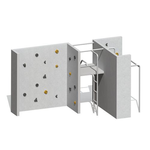 Parete d'arrampicata fissa - CON202 - Tiptiptap - per parco giochi