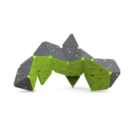 Struttura d'arrampicata per parco giochi - ZIGZAG BOULDER 6    - Tiptiptap
