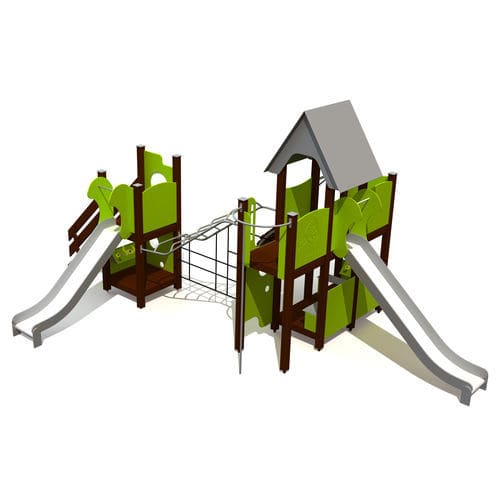Struttura ludica per parco giochi - ARWEN - Tiptiptap - in polietilene / modulare