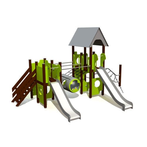 Struttura ludica per parco giochi - CALEN  - Tiptiptap - in polietilene / modulare
