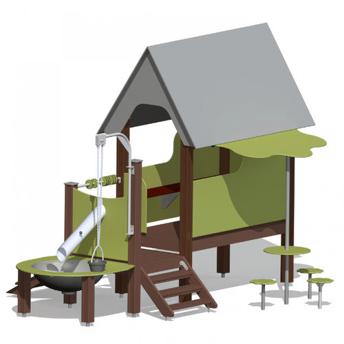 Gioco d'acqua per parco giochi - BEACH CABIN   - Tiptiptap