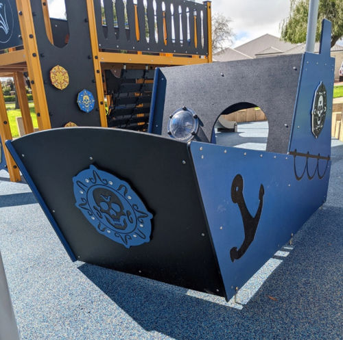 Struttura ludica per parco giochi - TUGBOAT - Tiptiptap - in plastica