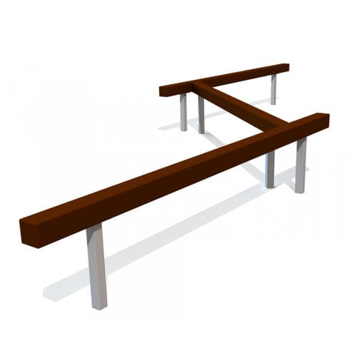Trave d'equilibrio per parco giochi - ZIGZAG  - Tiptiptap