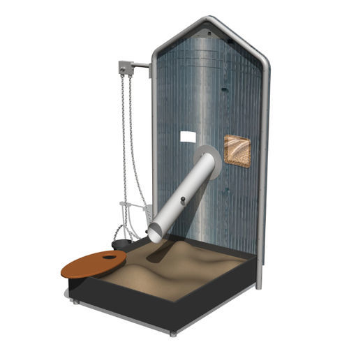Vasca di sabbia per parco giochi - GRAIN SILO - Tiptiptap
