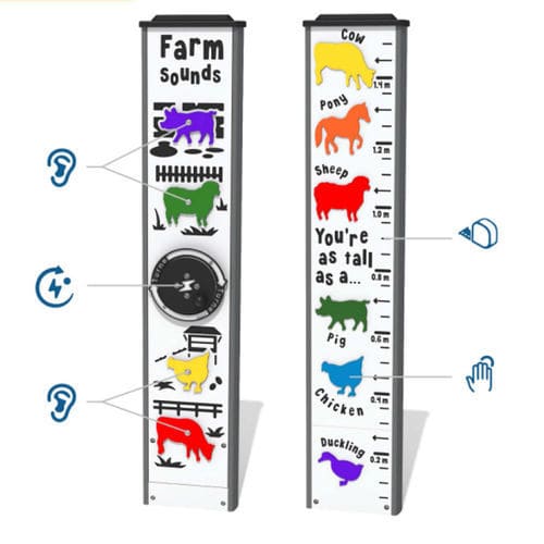 Pannello per attività ludiche - WALL FARM  - Tiptiptap