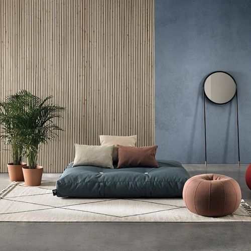Ottomana contemporanea - BALI - OGO - quadrata / imbottita / con rivestimento rimovibile