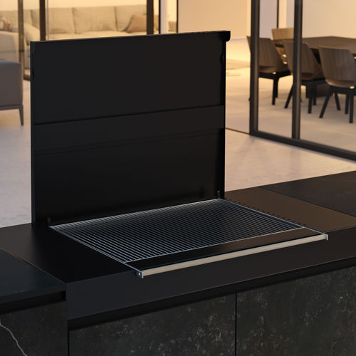 Barbecue a carbonella - Novara Outdoor Kitchens - professionale / da appoggio / da incasso