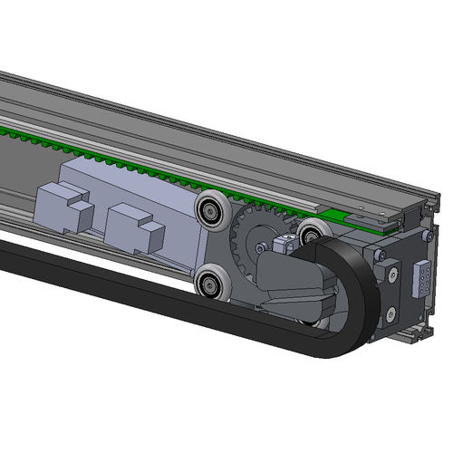 Automazione per porta scorrevole - 19003 - Mitec srl