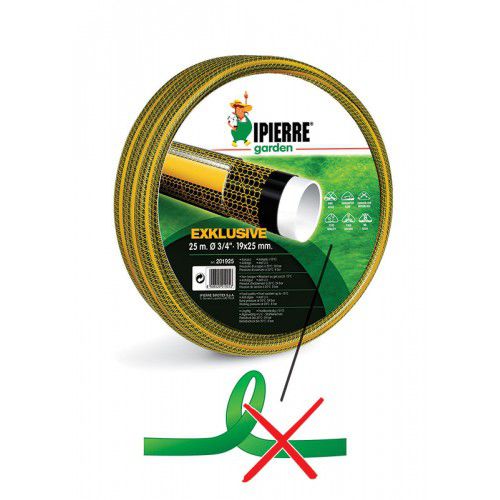 Tubo Flessibile Dell'acqua Del Giardino Con Il Colpetto Immagine Stock
