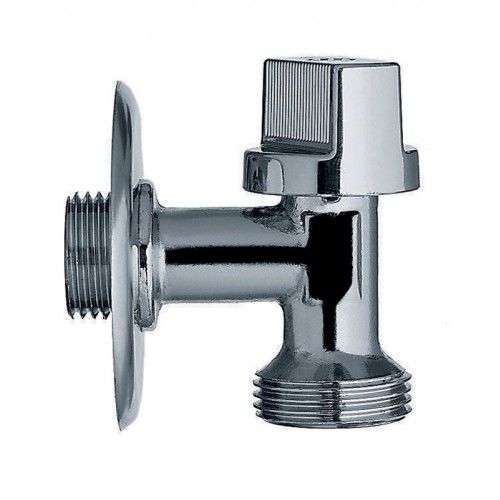 Rubinetto d'arresto per lavabo - IPIERRE SYSTEM - da parete / in ottone cromato / da bagno