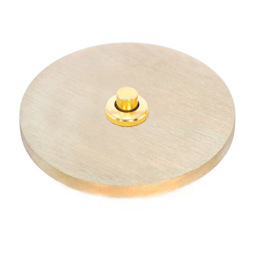 Interruttore in ottone spazzolato - CC11 - Empereur Paris - a pulsante / non incassato / classico