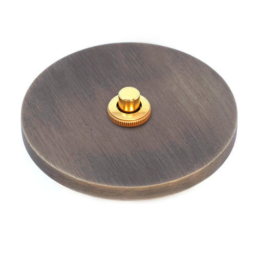Interruttore a pulsante - CC11  - Empereur Paris - non incassato / in ottone / classico