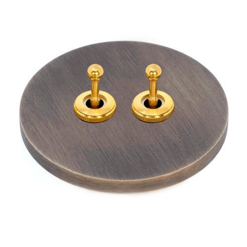 Interruttore a leva - CC22 - Empereur Paris - ad incasso / non incassato / in bronzo