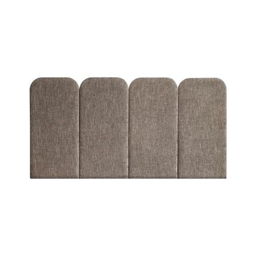 Testiera per letto matrimoniale - PAN: VELVET TAUPE - NUÉE ÉDITION - contemporanea / in tessuto / imbottita