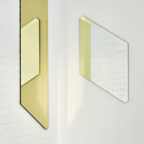 Specchio a muro - FACETT - puik - sospeso / contemporaneo / rettangolare