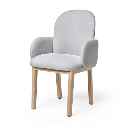 Sedia contemporanea - DOST - puik - da interno / in tessuto / con supporto in legno