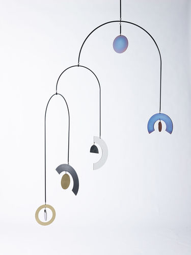 Scultura in acciaio - CASCADE MOBILE - KIN & COMPANY - in bronzo