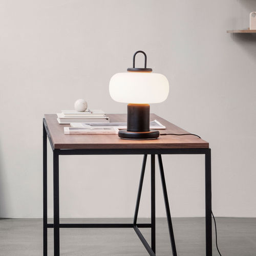 Lampada portatile - NOX  - Astep - in alluminio / in vetro opalescente / contemporanea