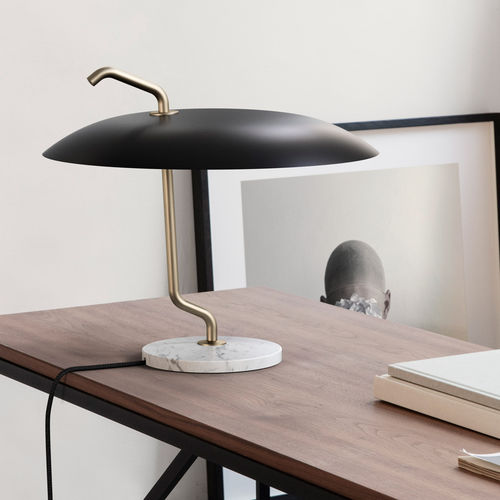 Lampada per ufficio - 537 - Astep - in alluminio / in ottone lucidato / in marmo
