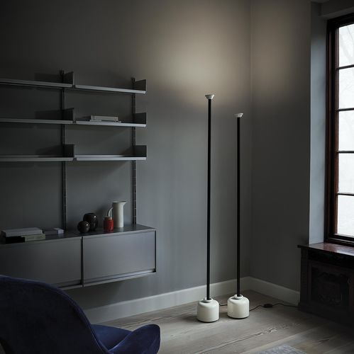 Lampada da terra - 1095 - Astep - in alluminio / contemporanea / con cavo