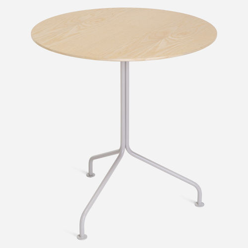 Tavolo contemporaneo - ABC 974 - Vergés - in legno / in HPL / con supporto in metallo