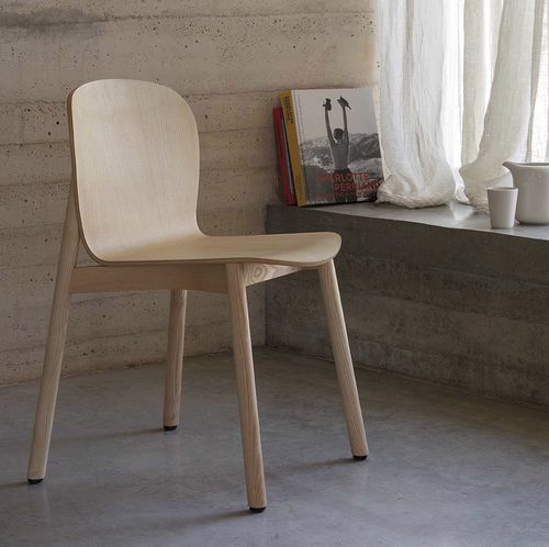 Sedia contemporanea - ONA - Vergés - da interno / in frassino / in faggio